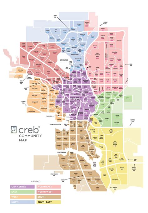 Calgary Districts: Map & Community Guide .
